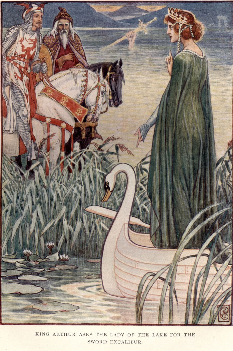 The Coming of Arthur from Idylls of the King by Lord Alfred Tennyson